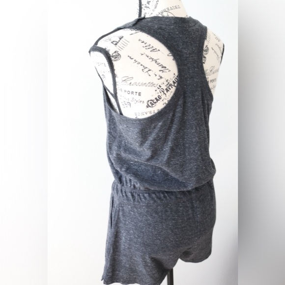 Vintage Nike Romper Womens Small Gray Racerback Activewear Gym Yoga Retro Y2K - Picture 5 of 6